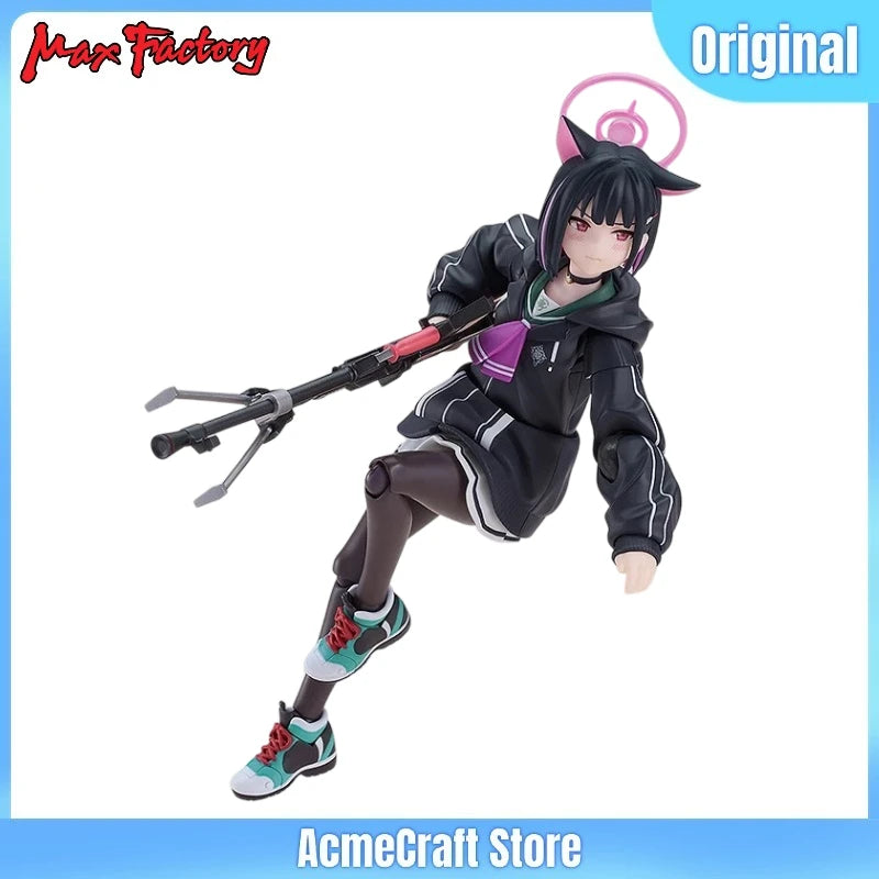 Original Max Factory figma #620 Blue Archive Kazusa Kyoyama Action Figure 14.5cm PVC Collectible Model