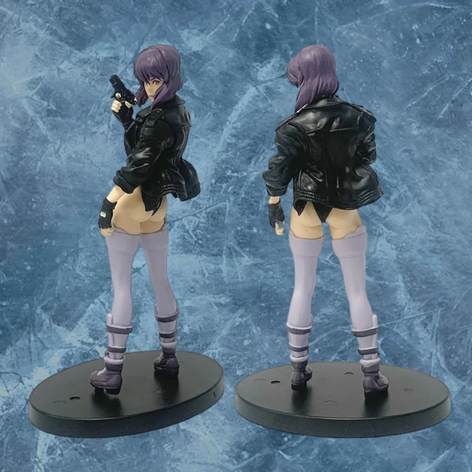 Hot 18cm Series Ghost in the Shell Motoko Kusanagi Anime Action Figure Assembly Model Toys Collectible Model Ornaments