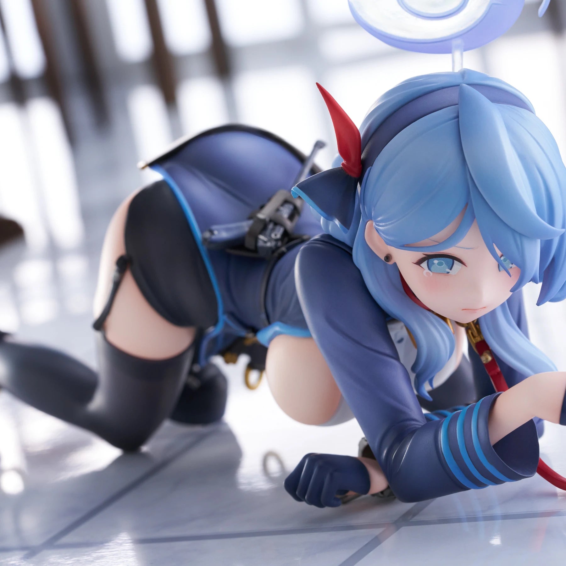 Kneeling Pose Blue Archive AmiAmi Statue Model Collectible Toy Figure Action Figure Robot Toy From Toys Hobbies Category