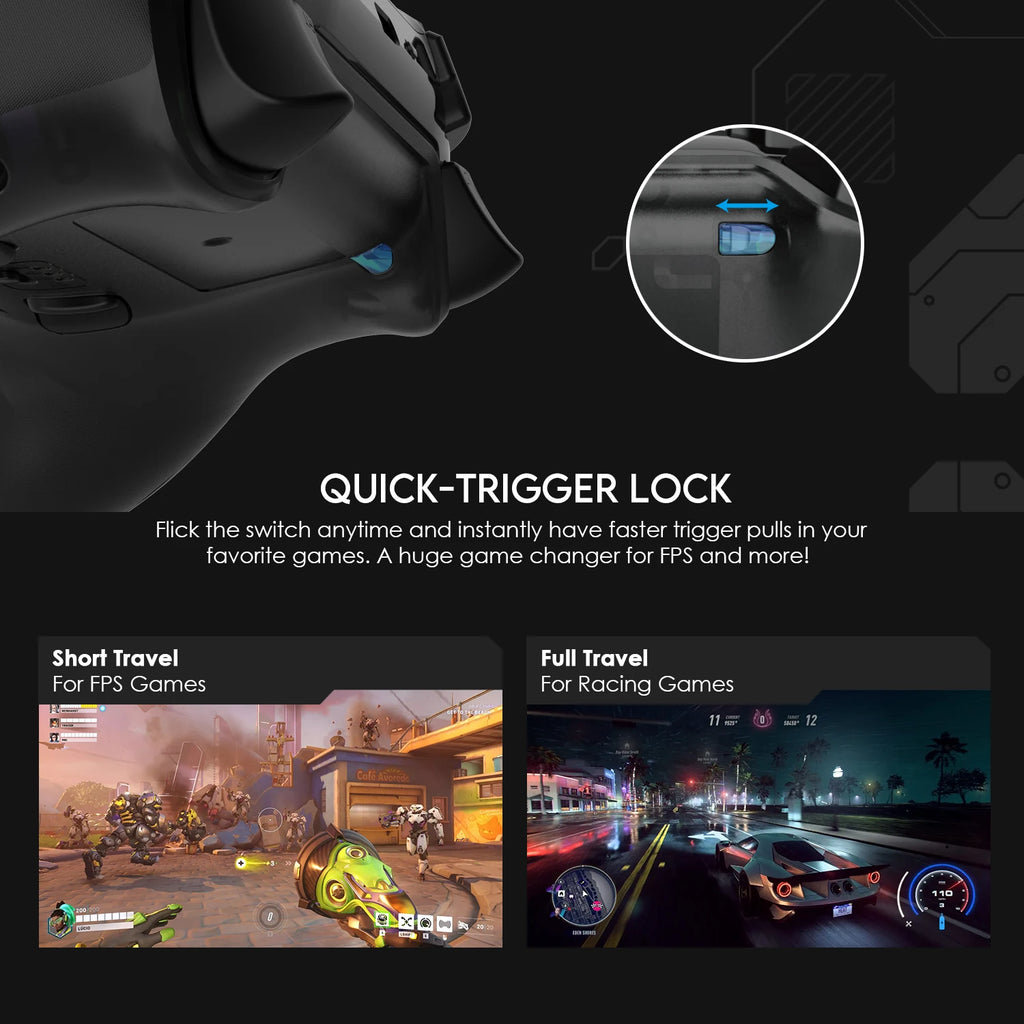 FANTECH EOS PRO WGP15 Controller Hall Effect Joysticks & Triggers Wireless Wired Gamepad for Windows Nintendo Switch Android iOS