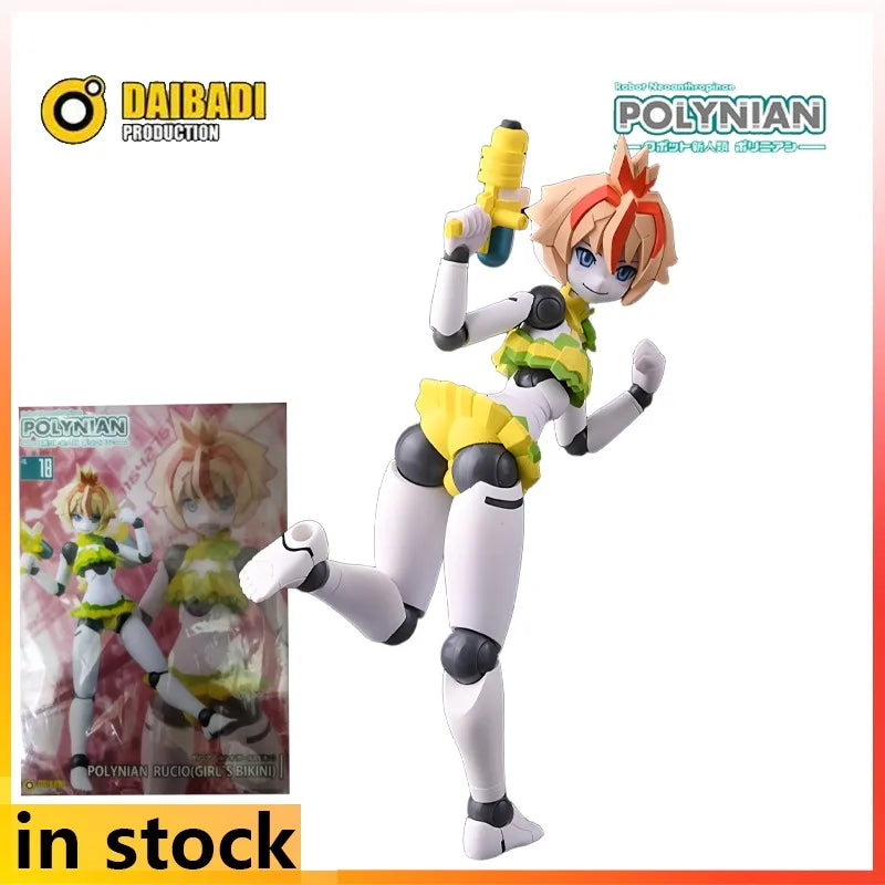 Daibadi Finished Product Movable Exquisite Doll POLYNIAN Clover Swimsuit Anime Action Figure Toys Model Festival Gift for Boys