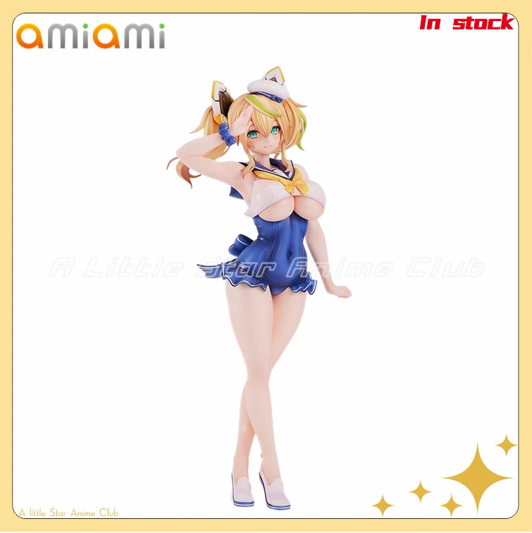 Original AmiAmi Phantasy Star Online 2 Es Jenny in The Cool Breeze Summer Vacation Anime Figures Models Collection
