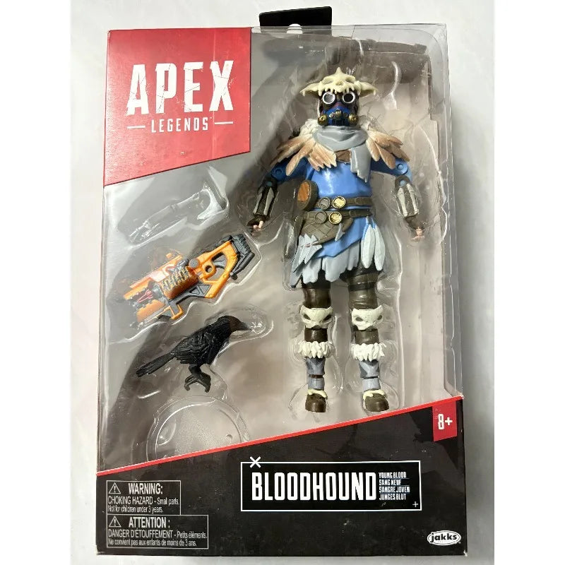 15cm Electronic Arts Apex Legends Pathfinder Action Figure with Crash Test Rare Skin,Bloodhound Collectible Action Figure