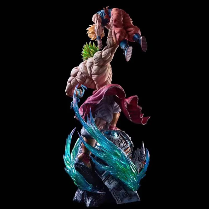 Dragon Ball Anime Figuren Broli Vs Goku 28cm Broly Figur PVC Gk Statue Modell Puppe Sammlung Desktop Ornament Kinderspielzeug Geschenke