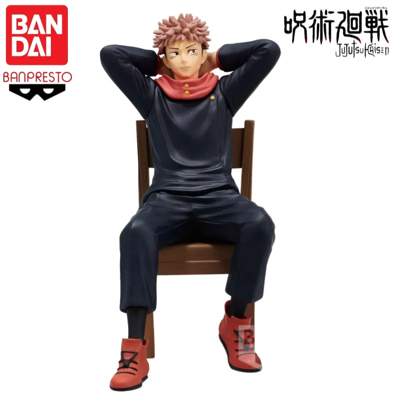 In Stock Original Bandai Break Time Collection Jujutsu Kaisen Vol. 1 Yuji Itadori Figure Anime Toy Gift