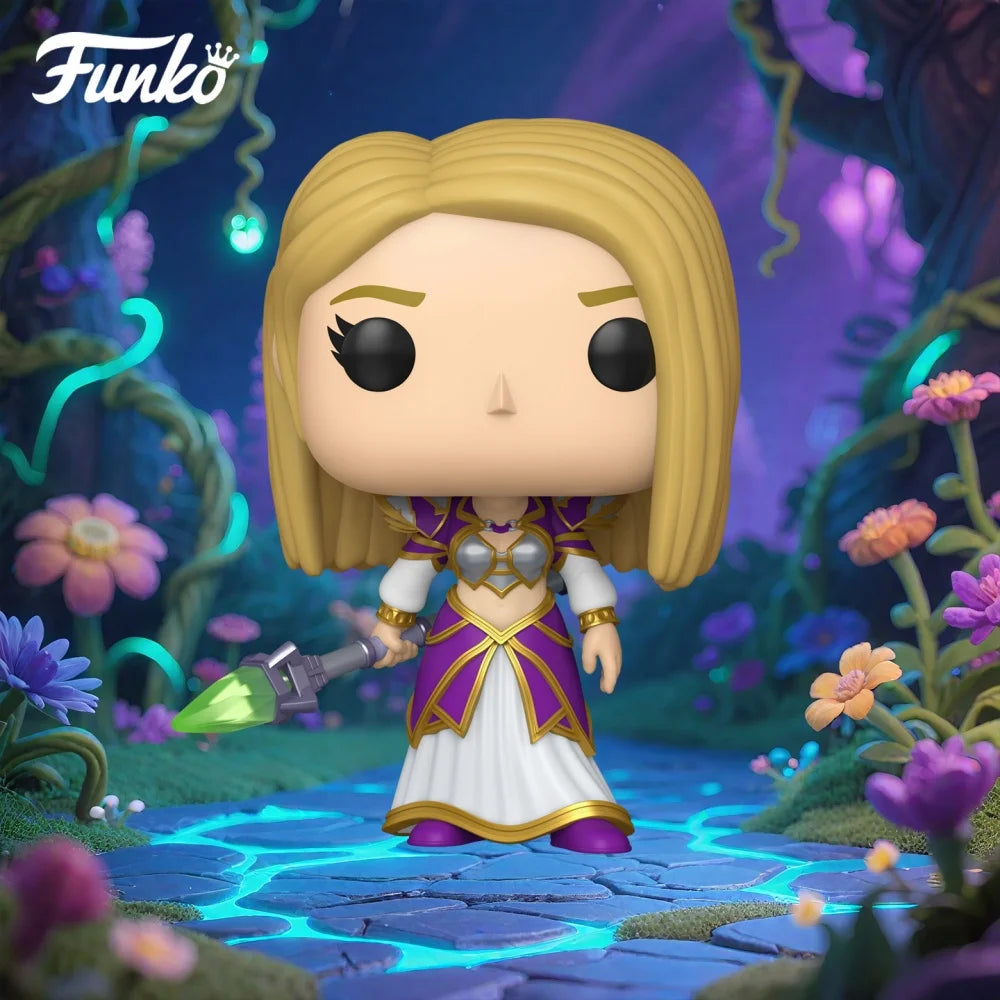 World of Warcraft Serie Xal'atath Thrall Actionfigur Funko Pop Anime Figur Puppe Limitierte Auflage Modell Original Spielzeug Geschenke