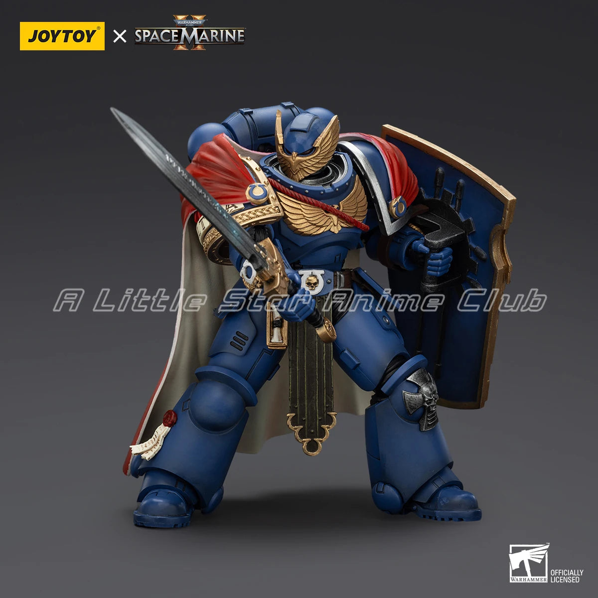 In Stock Original JOYTOY Warhammer 40000 Ultramarines Victrix Honor Guard with Storm Shield and Power Sword Model Toys