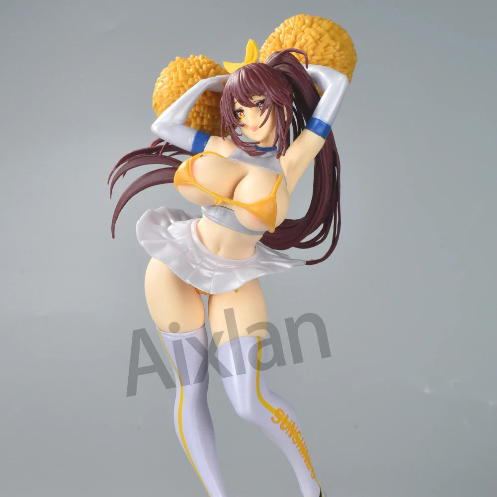 Aixlan Figure 26cm Native Hentail Matsuri Figure Sunshine Cheerleader Sexy Girl PVC Adult Anime Rocket Boy Statue Waifu Figure