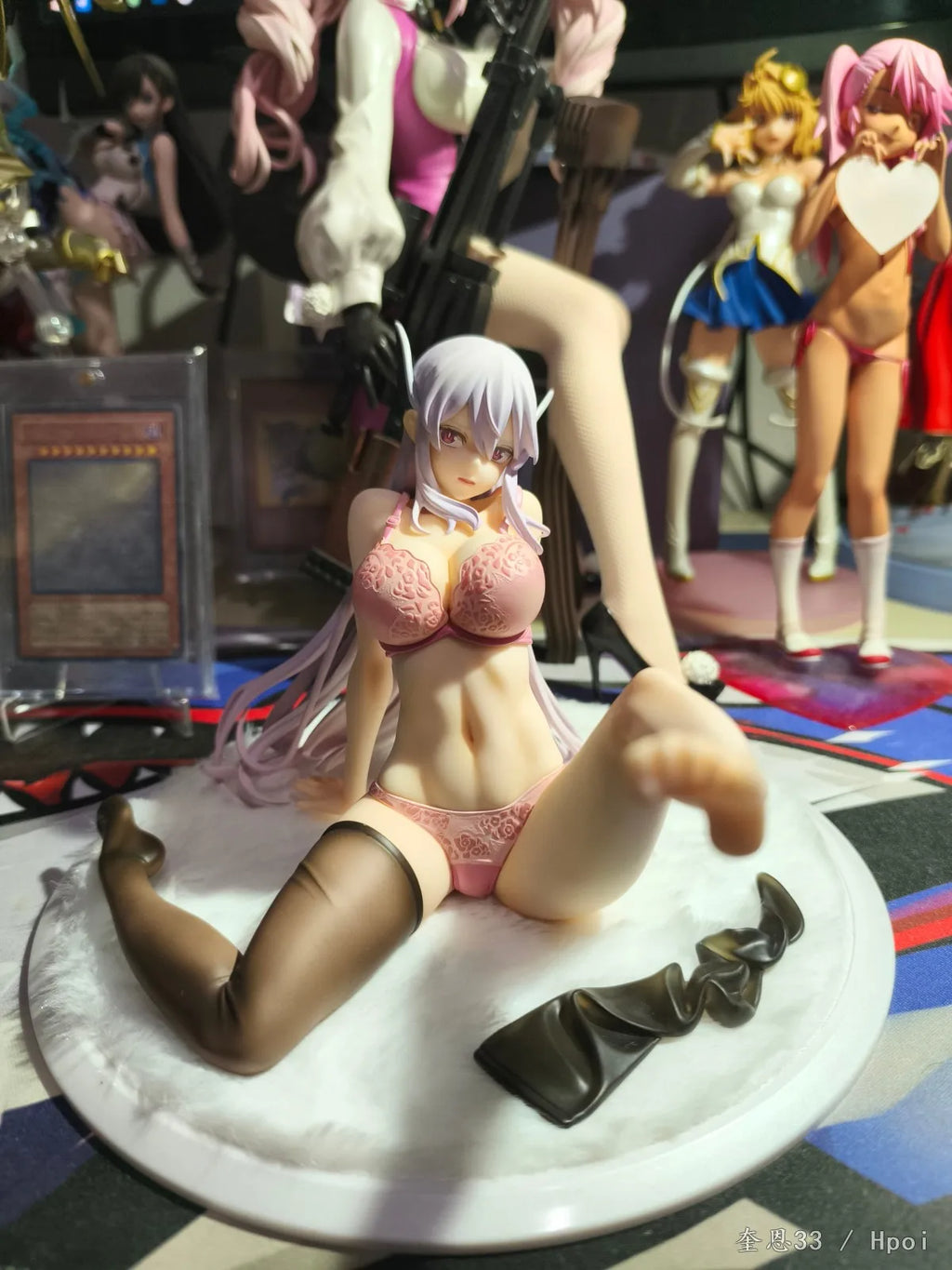 20CM Anime Uzen Kyōka Figure The slave of the Magic City Soldier Model Toy Gift Collection Action Figure PVC Doll Removable