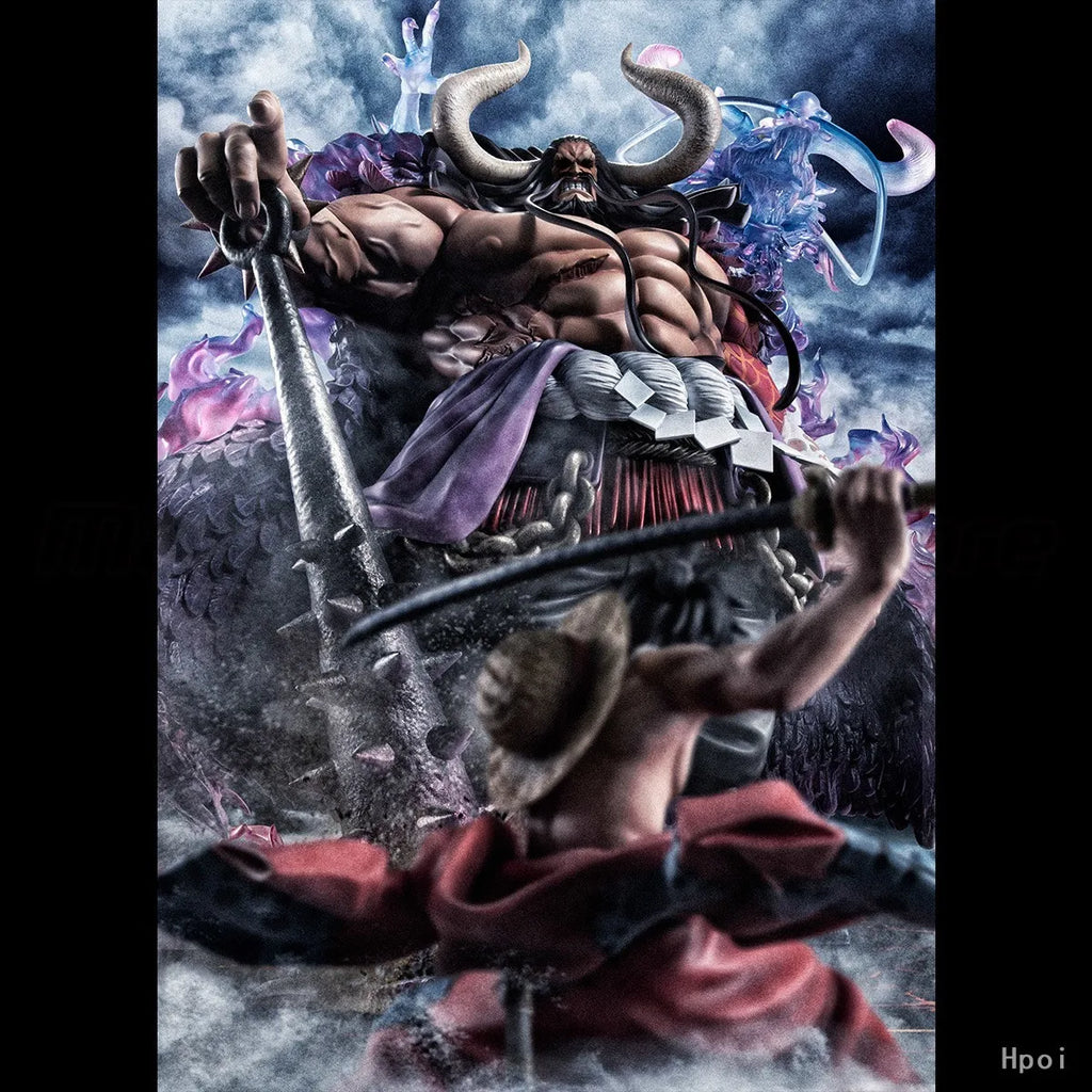 【MT】Original MegaHouse POP WA-MAXIMUM ONE PIECE Kaido Figure Toy Collection