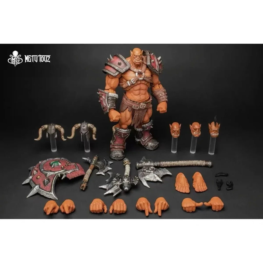 Metytoyz Limited Adventurer World Orc Ork Captain Kagas Bounty Hunter Bloody Hands Morlock Soldier Action Figure Special Edition