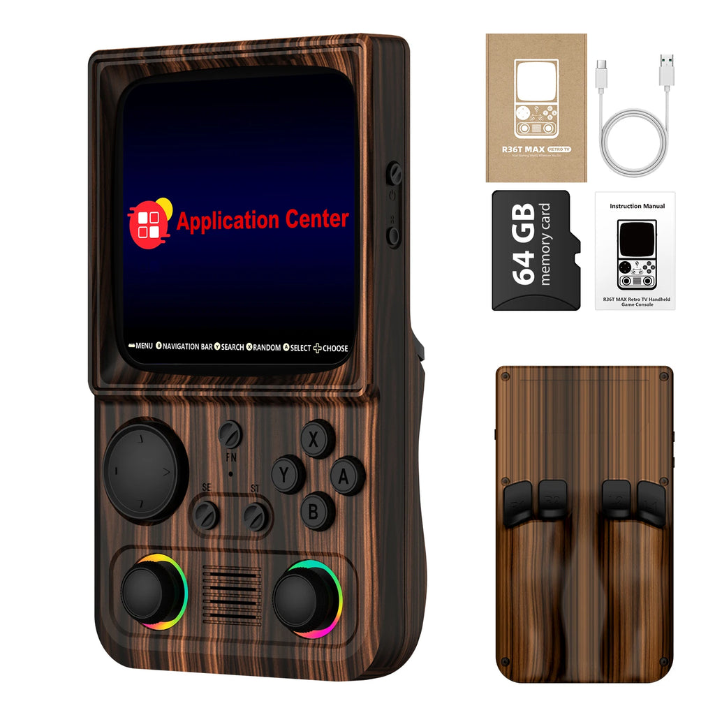 AISLPC R36T MAX Retro Handheld Game Console EmuEMEC System 20000+Games 4.0'' IPS Screen Supports 5G Portable Pocket Video Player