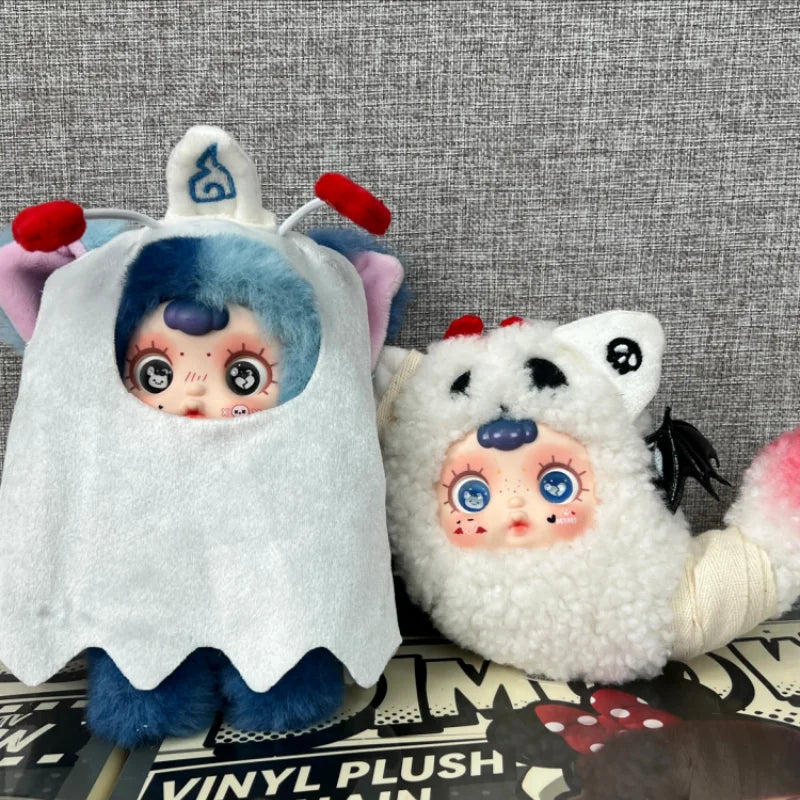 Mm Suger Baby Night Elf Party Series Blind Box Halloween Plush Doll Cute Pendant Toy Trendy Mystery Box Cute Doll Halloween Gift