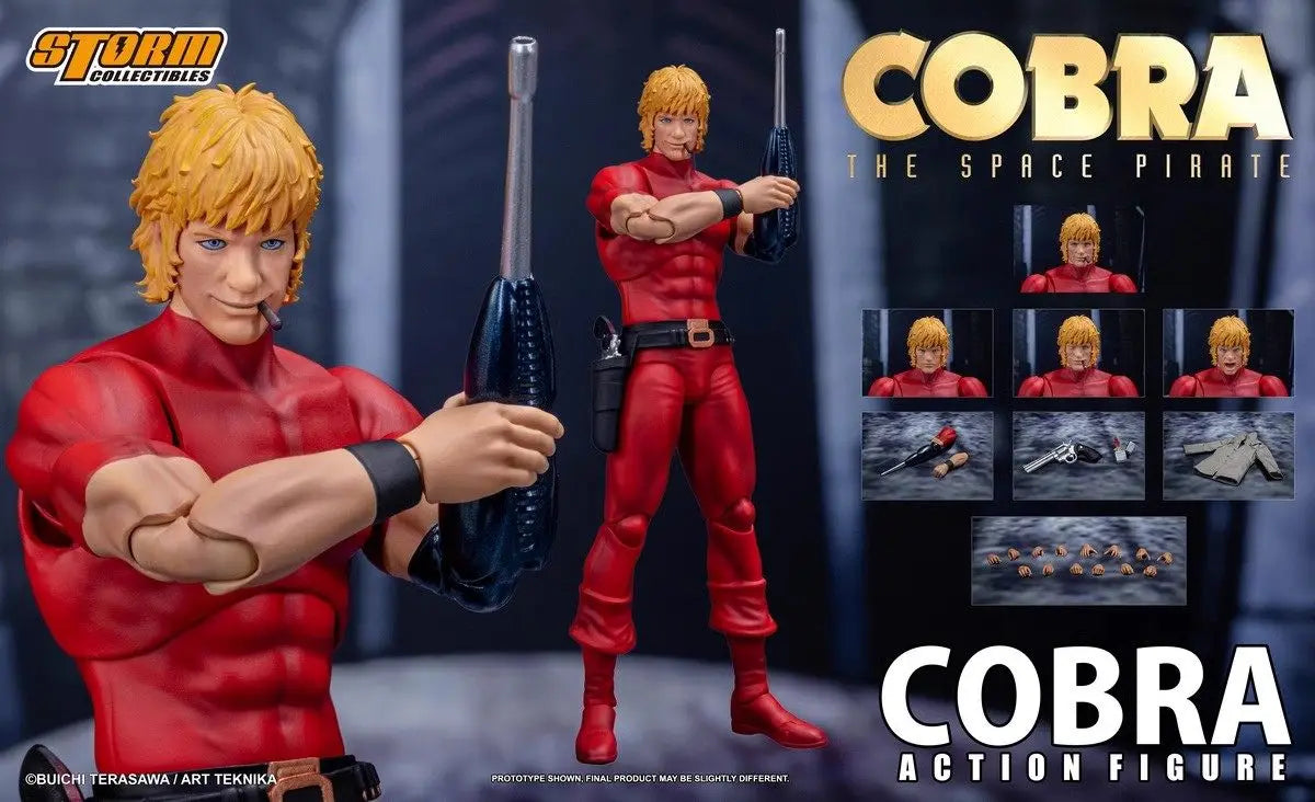 In Stock Originate Storm Toys Cobra Movable Model 1/12 PVC Anime Figures Model Toys Collect THE SPACE PIRATE