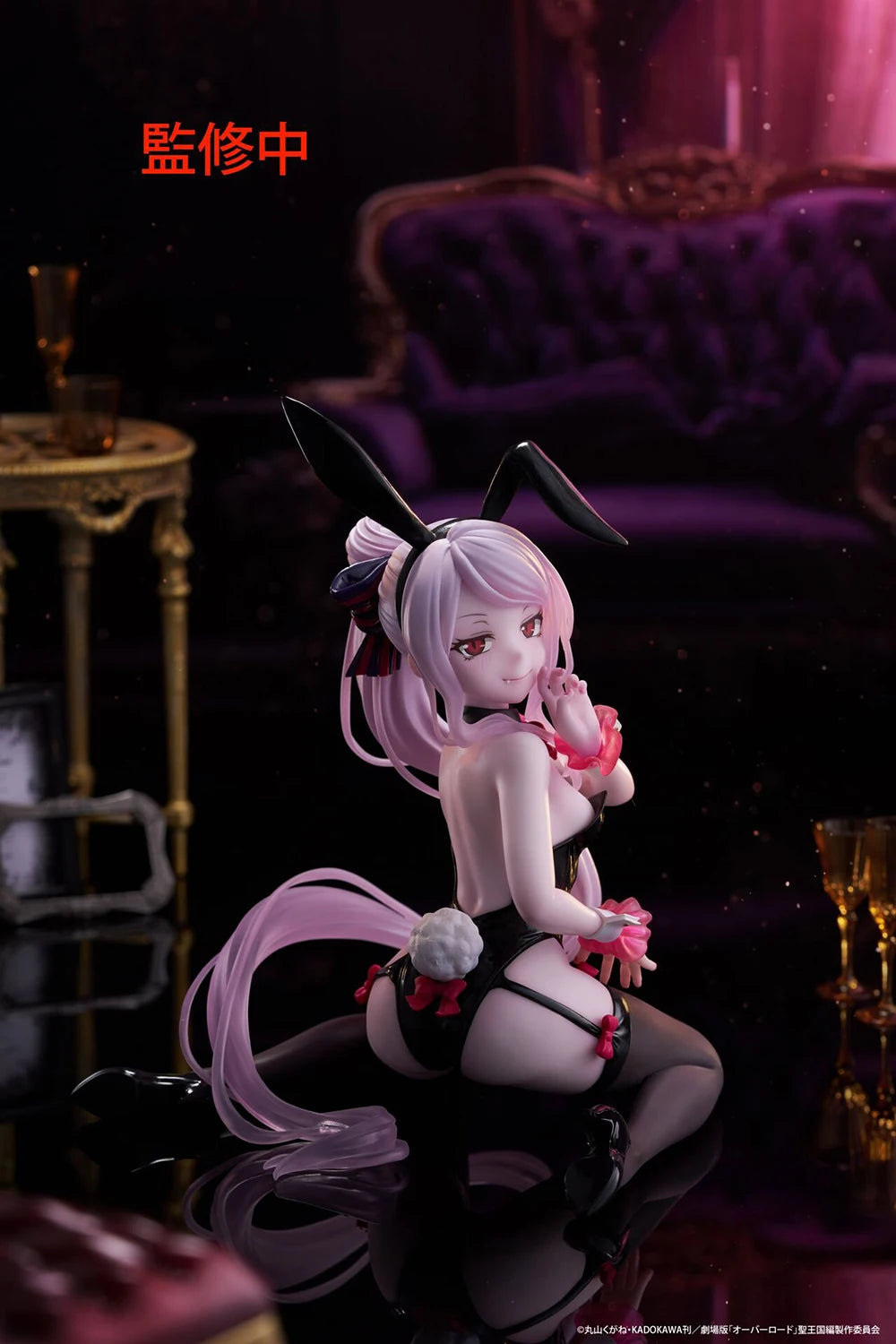 Vorbestellung Original Taito Desktop Cute Overlord Shalltear Bloodfallen Bunny Ver. Anime Süße Mädchen Figuren Sammlermodell Spielzeug