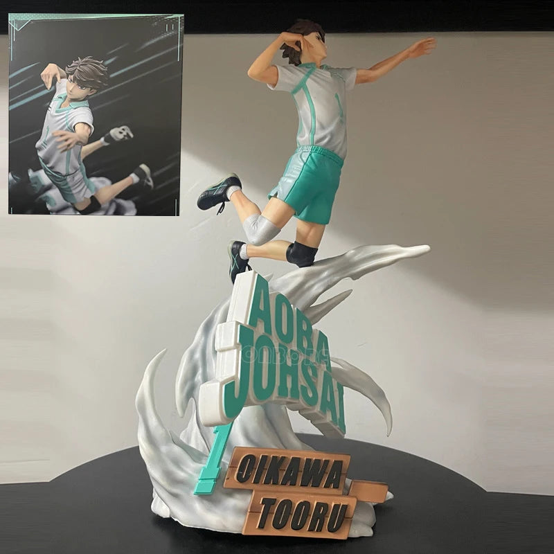 36cm Haikyuu!! Hinata Shouyou Anime Figure Oikawa Tooru Action Figure ARTFX J Haikyuu Tobio Kageyama Figurine Model Doll Toys