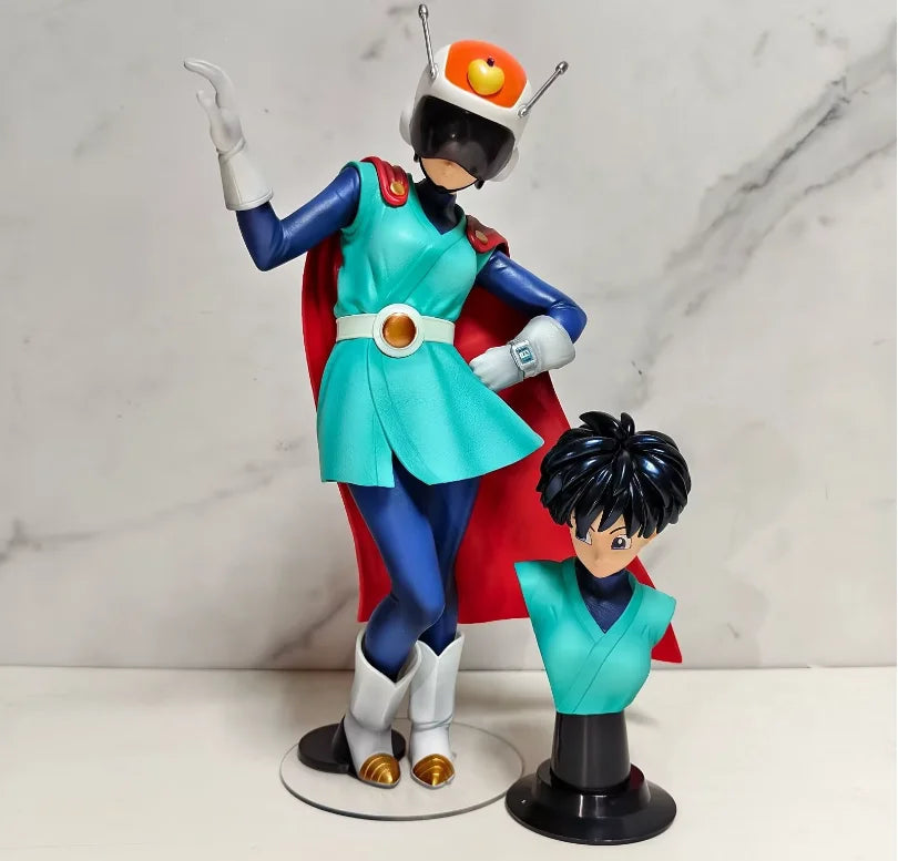 Dragon Ball Z Son Gohan Videl Figure Replaceab Heads Super Saiyan Pvc Action Figures Gk Statue Collection Model Toys Gifts