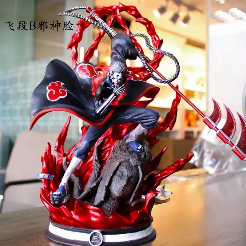 36 cm Hidan Akatsuki Böser Gott Form Figur Animation Peripherie Spielzeug Sammlungen Desktop Ornament Handwerk Modell Urlaub Geschenke Spielzeug