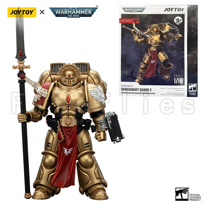 1/18 JOYTOY Action Figure 40K Blood Angels Sanguinary Guard Anime Model Toy