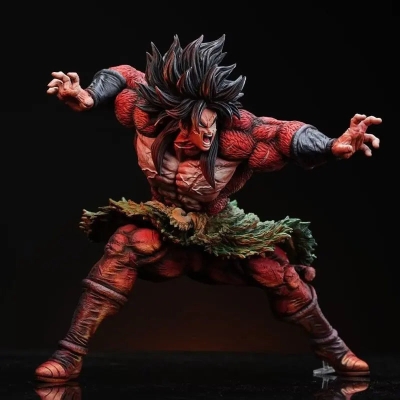 Dragon Ball Broli Super Saiyan 28cm Handmade Animation Character Model Statue Collectible Desktop Decoration Action Figure Gift