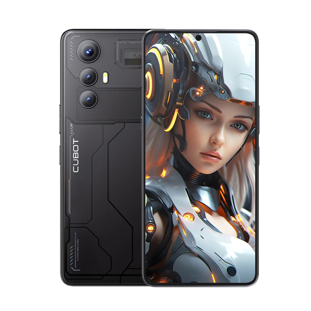 5G-Smartphone CUBOT MAX 5 Dimensity 8200 6,95 Zoll 144 Hz großer Bildschirm 12 GB RAM + 256 GB ROM 5100 mAh Akku Gaming-Telefon NFC Android 14