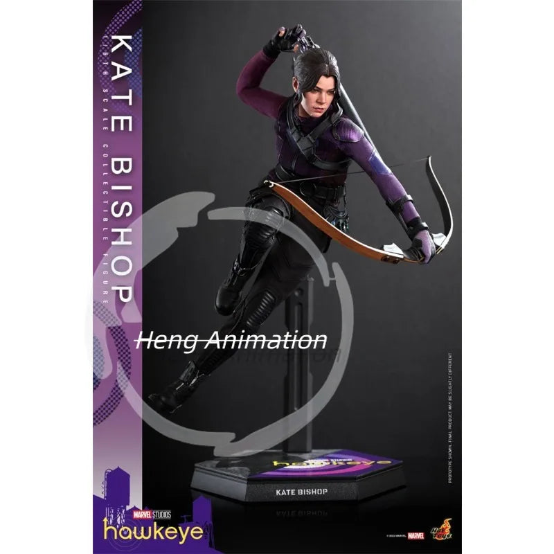 Stock HOTTOYS HT TMS074 1/6 Marvel Female Hawkeye Kate Bishop Gift Ornament Collectible