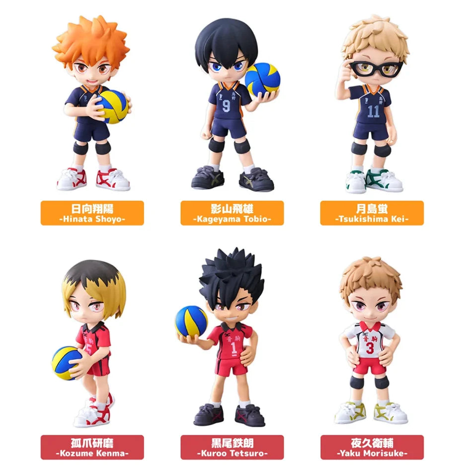 New Arrival & Hot Sale! 8-Pack Anime Figure Model Ornaments, Boys' Toys, Surprise Gift, Wholesale Available