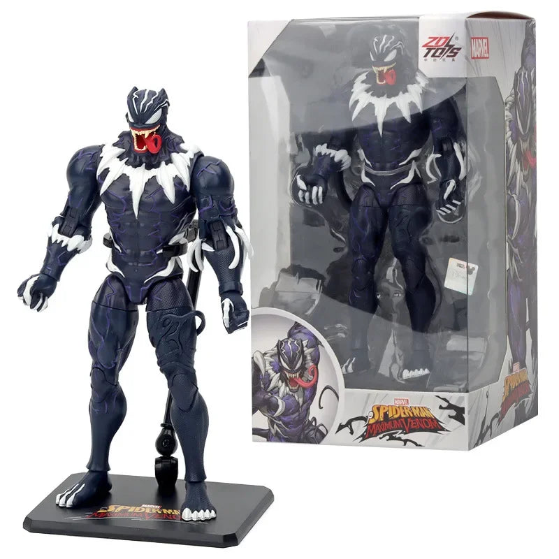 ZD Original Venom Parasitic Spider Man Iron Man Thanos Captain America Black Panther 1/10 Marvel legends Action Figure Anime Toy