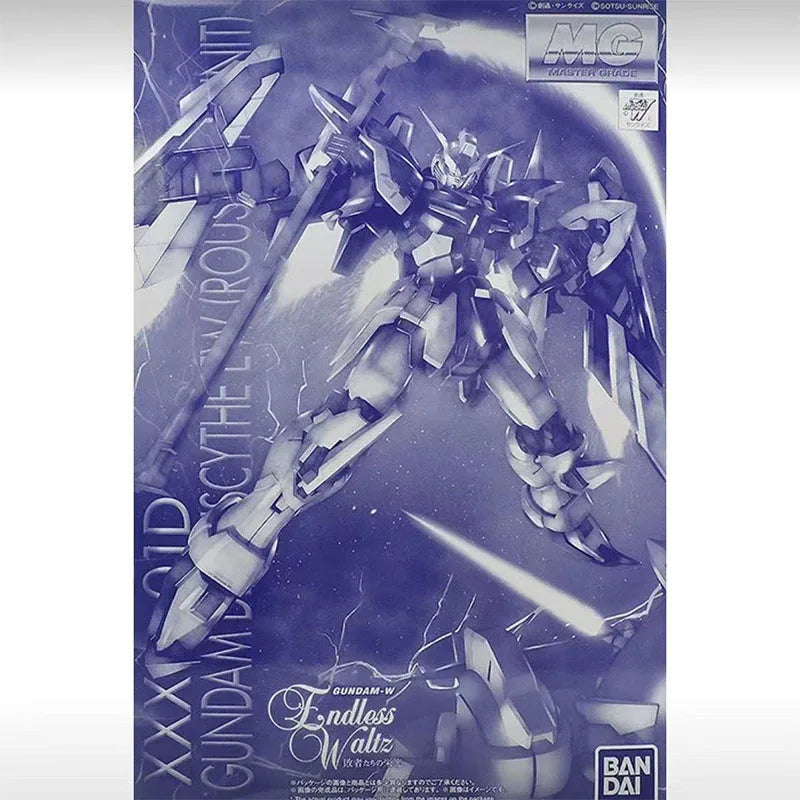 Bandai Original MG Gundam Deathscythe Hell EW XXXG-01D 1/100 Anime Action Figure Assembly Model Toys Gifts For Children GUNDAM