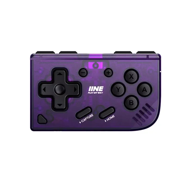 IINE Mini Retro Ananke Controller/ Turbo Function Interchangeable Joystick D-Pad Multi-Platform Controllers Handheld Game Custom