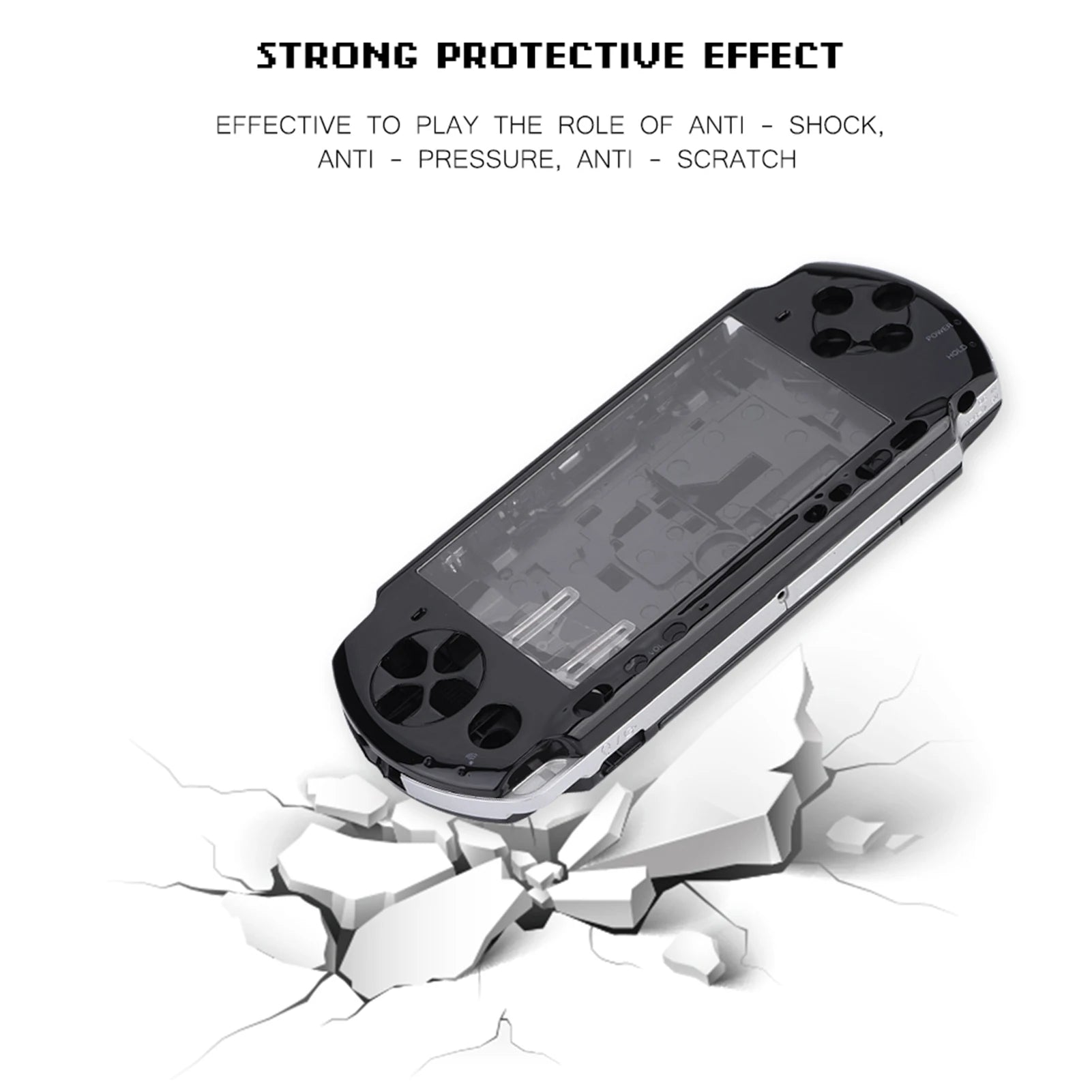 Full Housing Game Shell Replacement Full Housing Console Game Shell Case Cover Repair Parts For PSP 3006 Game Shell For PSP 3006