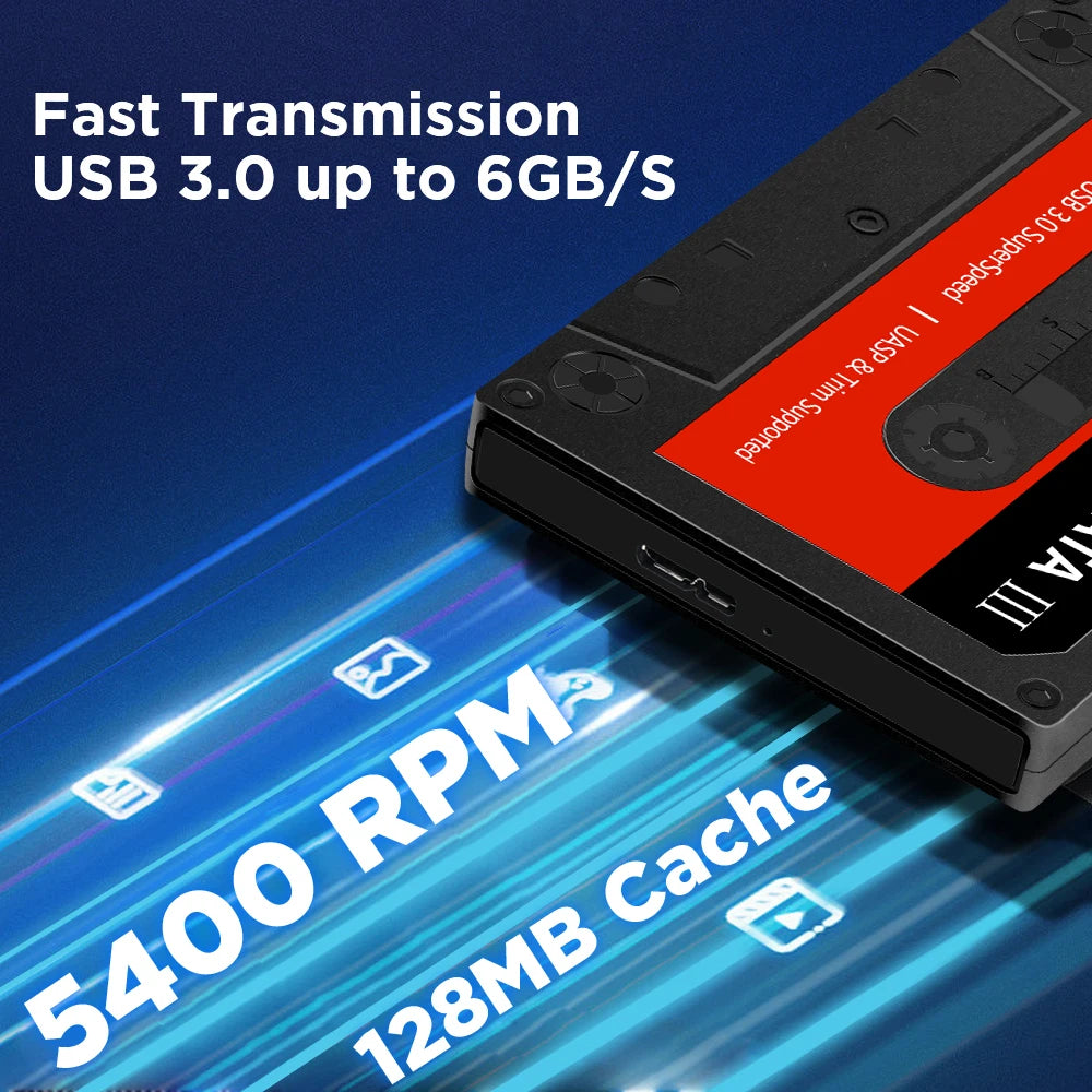 Batocera 35.linux 500G External HDD Game Hard Drive Disk Game Consoles 48000+Games For PSP/MAME/N64/DC/3DO/NES for PC/Laptop/Mac