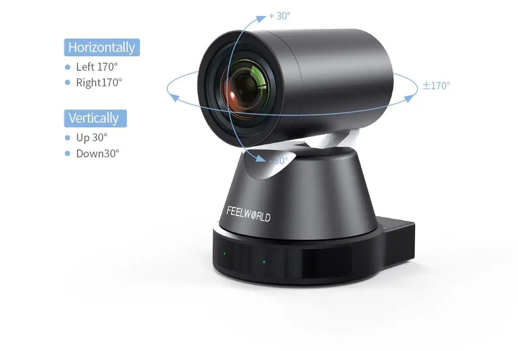 FEELWORLD 4K12X 4K PTZ-Kamera 12-fach optischer Zoom AI-Tracking HDMI USB IP-Fernbedienung