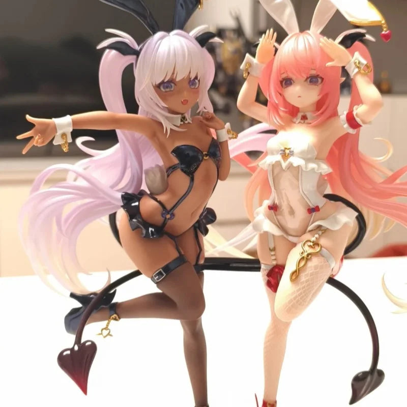 New Genuine Bearpanda Lulum & Kurom 1/6 Temperature-Sensitive Paint & Tracking Eyes Figurine Action Figure Merchandise In Stock