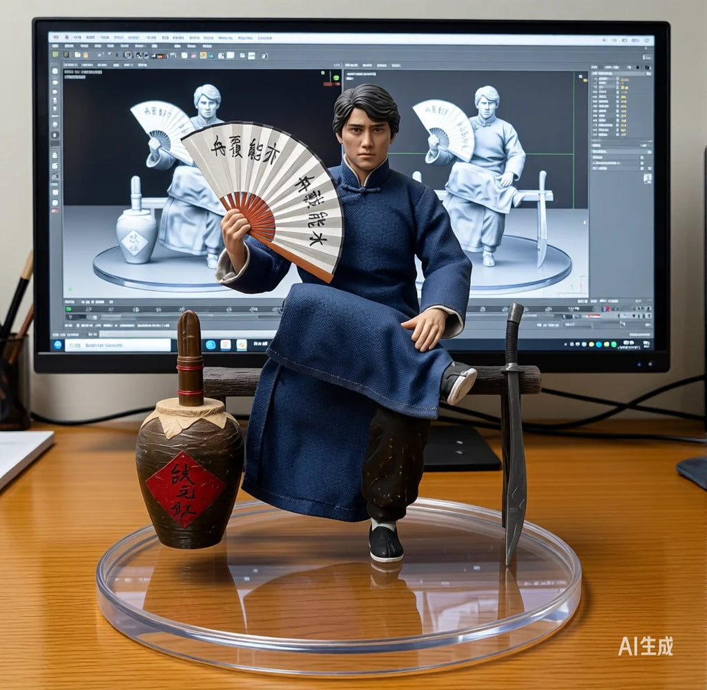 【In Stock】Spot Mountain Studio (Drunken Fist) Jackie Chan, 1/12 Mobile Doll Collection Gift