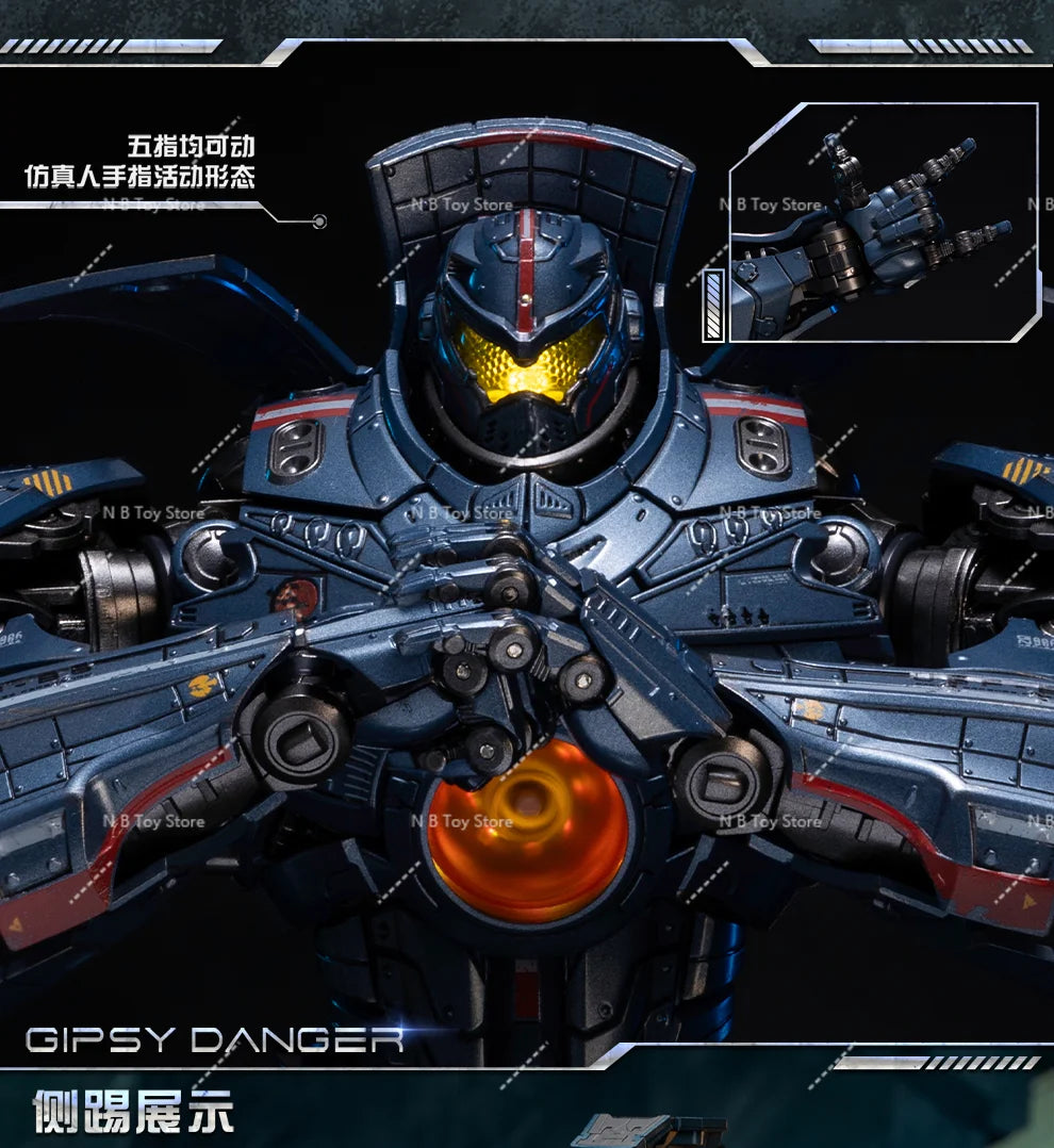 In Stock Gong Gipsy Danger 25CM Collection of Mobile Anime Action Figures Model Toys Mecha Discrete Action Figure