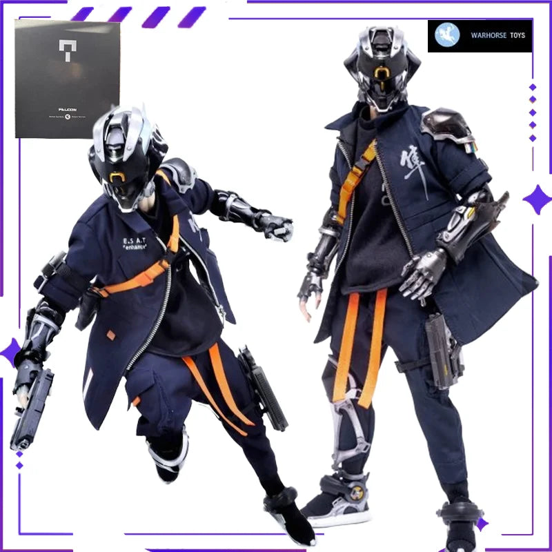 WARHORSE TOYS Original "Functional Special Forces: Hayabusa" 12 Inch Mobile Doll Model Handmade Toy Gift Collection Spot