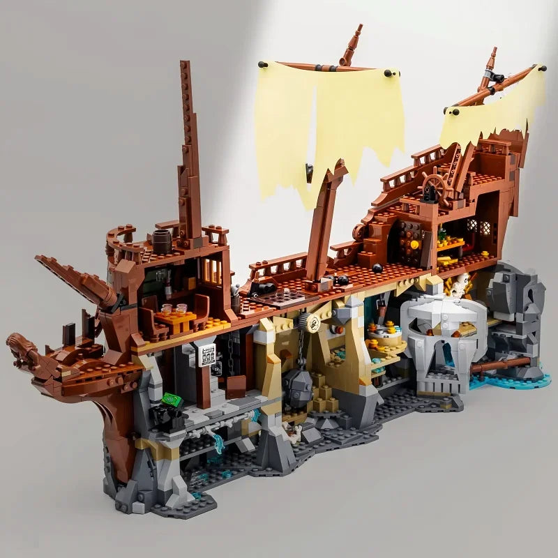 2025 New Goonie  21363 Set Expert room decoration Architecture Ideas Decor room decoration MOC Assembly  For Kids