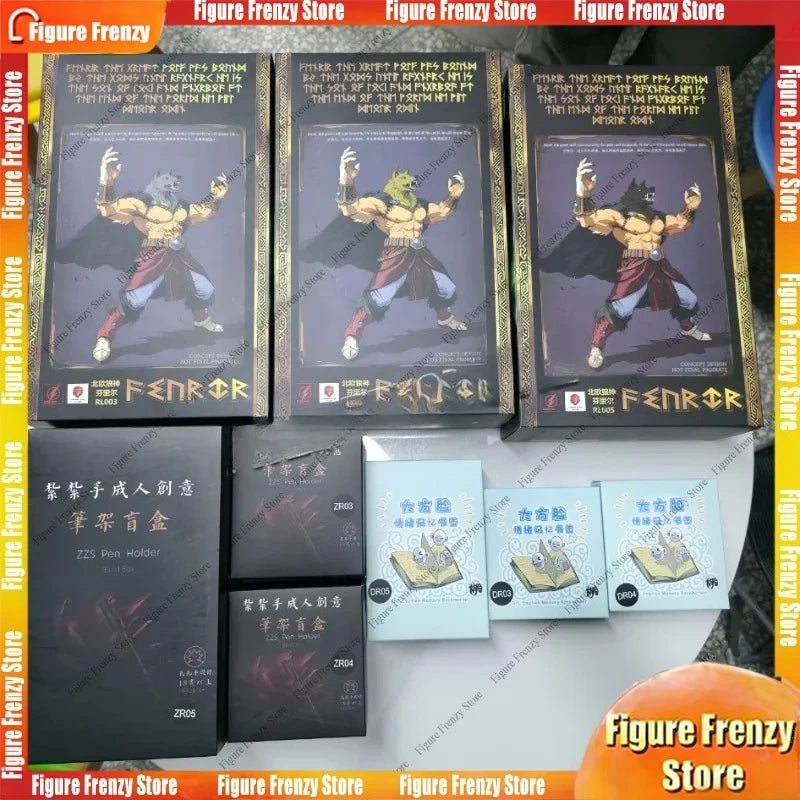 10-Inch Kong Studio Beast Deities Dragon Ball Z Broly Figure Super Saiyan 3 Broly Norse God Fenrir Anime Action Figure in Stock