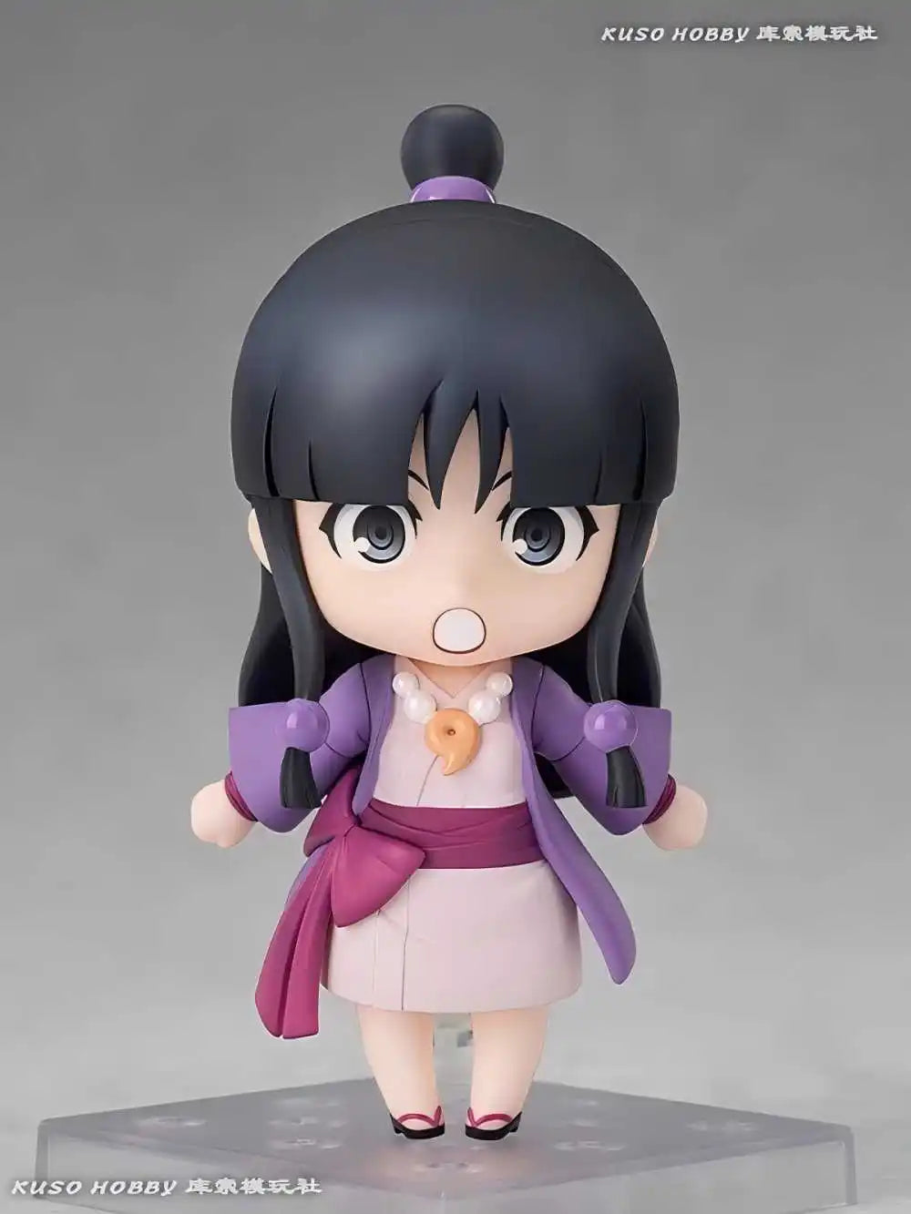 Original Brand New ‌In Stock GSC #2116 Maya Fey Ace Attorney Spirit Medium Figure w/Kurain Charm & Magenta Robe