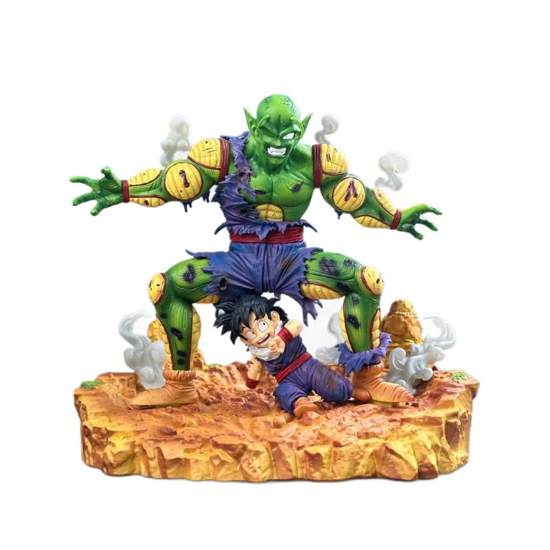 Dragon Ball Rival Battle Piccolo Protecting Gohan Scene Anime GK Figure Model Trendy Collectible Statue Decor Gift