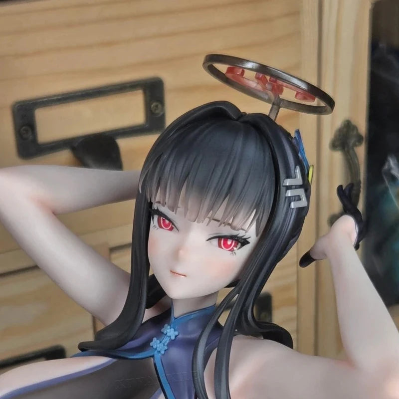 17cm Blue Archive Tsukatsuki Rio Anime Girl Figure Kisaki/Arona/Sunaookami Shiroko/Ichinose Asuna Action Figure Model Doll Toys