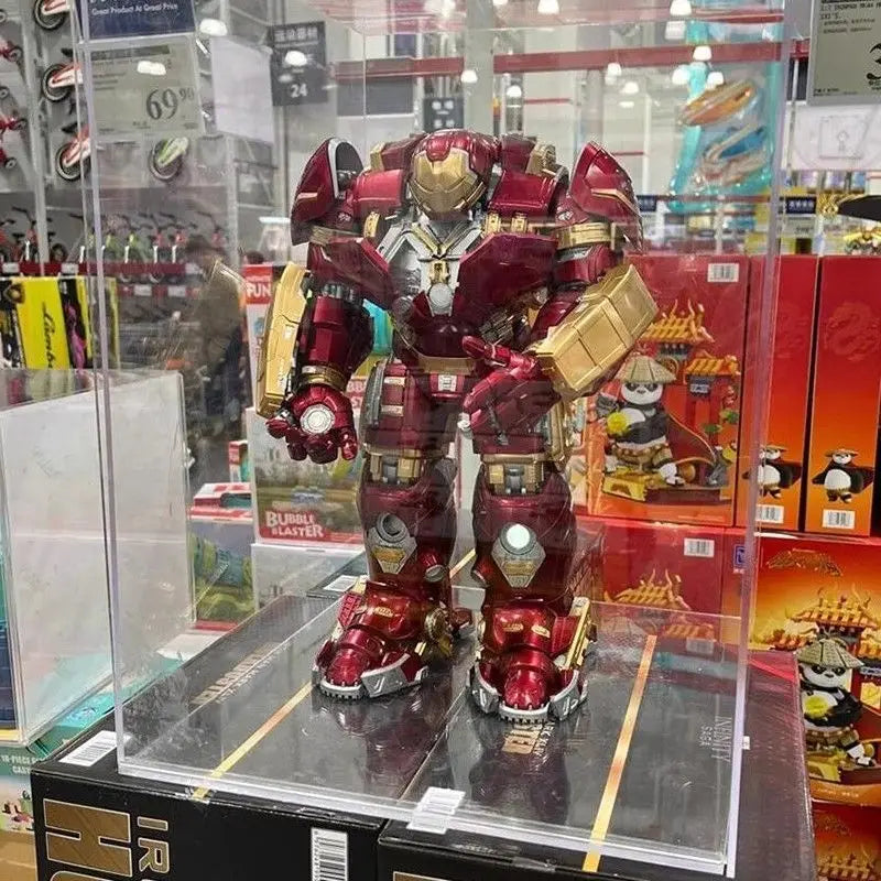 Toy Iron Man Action Figure MK42- 1/12 Scale Mark Hulkooster Hulkbuster Armor Assembly Model Toy for Collectors And Xmas Gifts