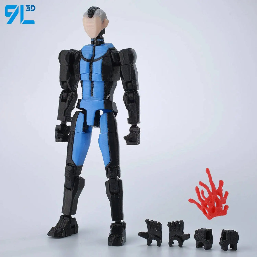 9L3D Superman Invincible Boy Batman Action Figure LUCKY13 Multi-Jointed Poseable T13 Titan13 Hero Model Dummy13 Collectible Toys