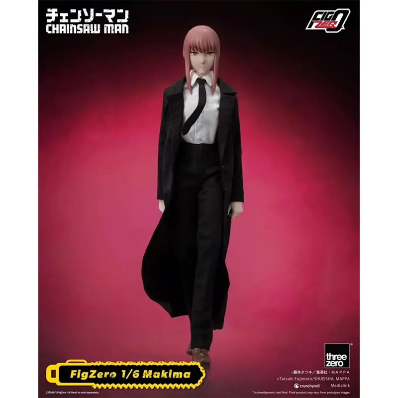 Orignal 3A Threezero FigZero 1/6 Chainsaw Man Denji Makima Aki Hayakawa Power In Stock Anime Collection Figures Model Toys ﻿
