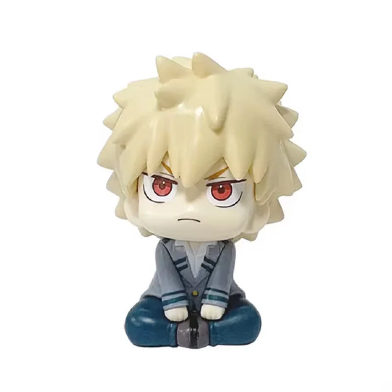 2026 Anime Figure cute Midoriya Izuku Figurine Bakugou Katsuki action figure Look up figure mini cute Toys Collectible doll Gift