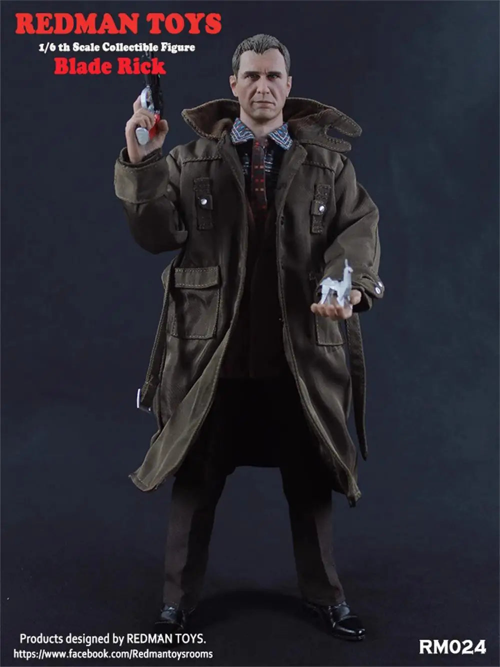In Stock For Sale 1/6 Redman Toys RM024 Soldier Doll Killer Rick Full Set Moveable Action Figure About 12" Gift For Fans Collect