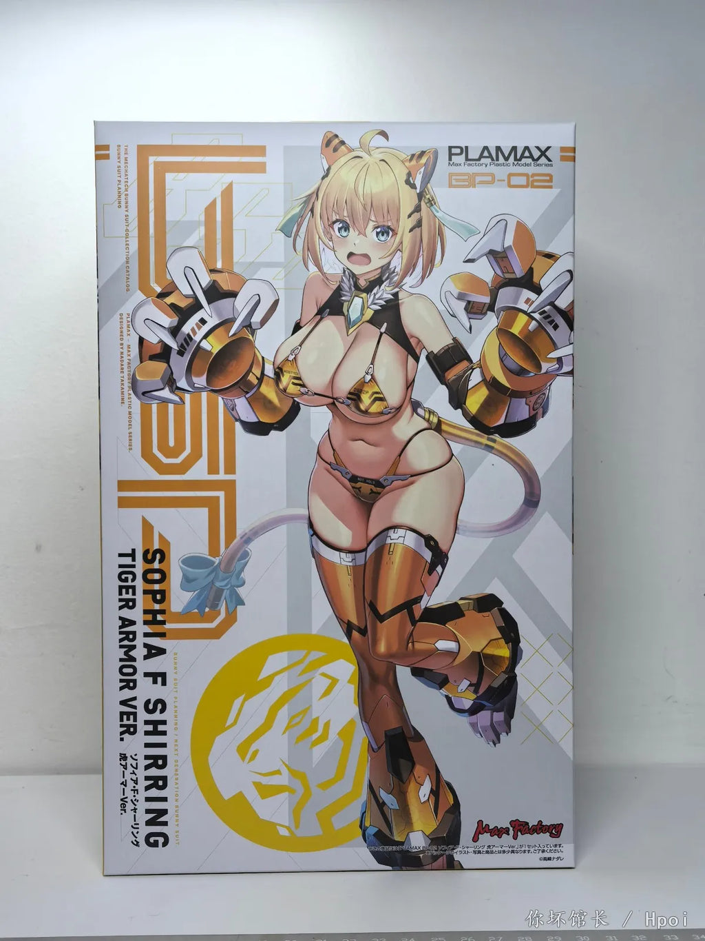 【TM】In Stock Max Factory PLAMAX BP-02 Bunny Girl Costume Plan Sophia F. Shirring Tiger Armor Figures Model Collection Ornament