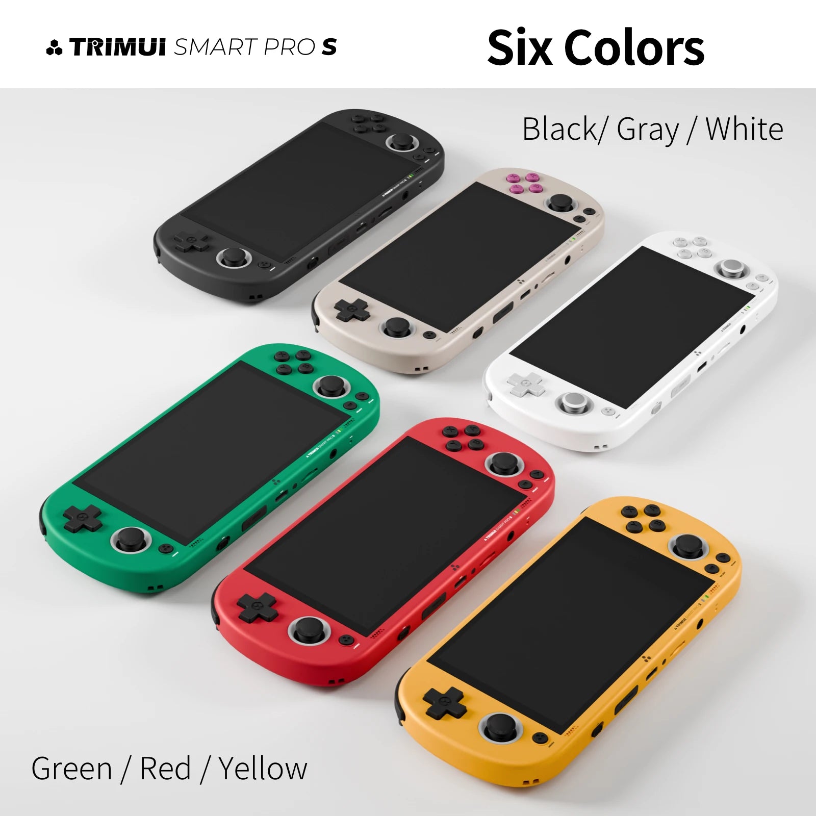 BOYHOM Trimui Smart Pro S TG5050 Handheld Game Console - Best for N64/PSP, Octa-core 2.0GHz, 4.96" IPS Display, 5000mAh Battery
