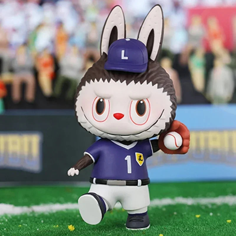 POP MART Labubu Sports Series Blind Random Box Toys Kawaii Anime Action Figure Caixa Caja Surprise Mystery Box Dolls Girls Gift